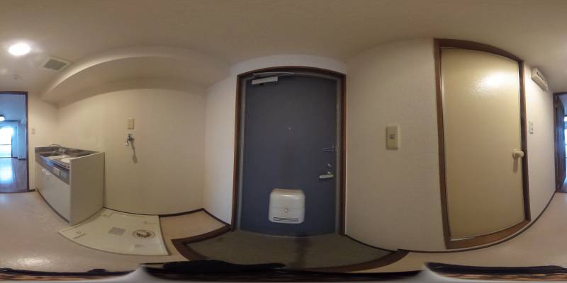 パノラマ画像玄関