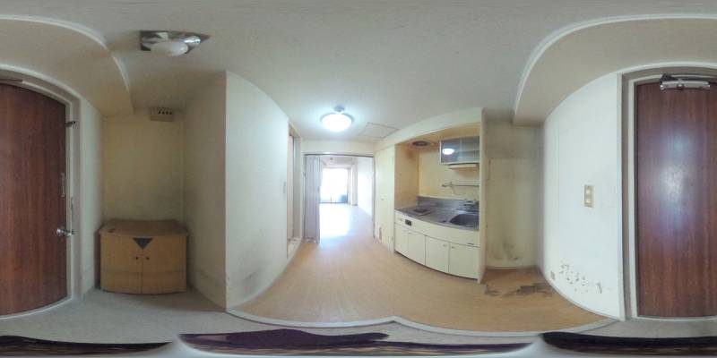 パノラマ画像玄関