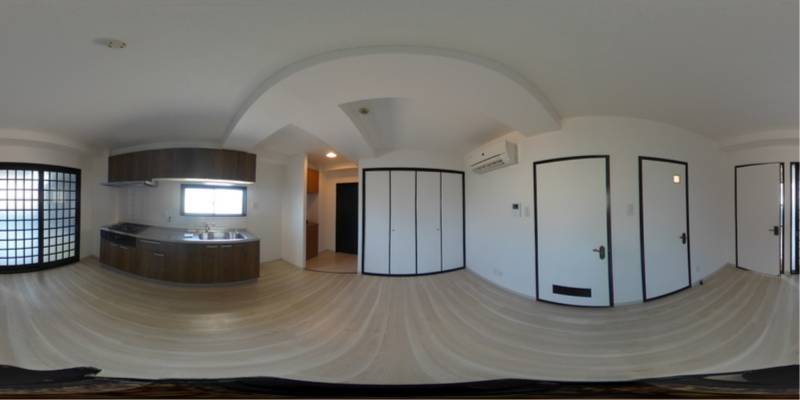 パノラマ画像リビング