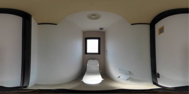 パノラマ画像トイレ