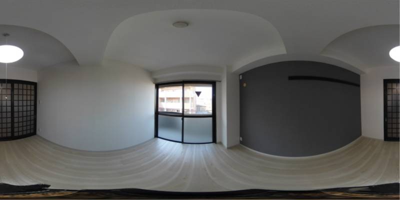 パノラマ画像洋室