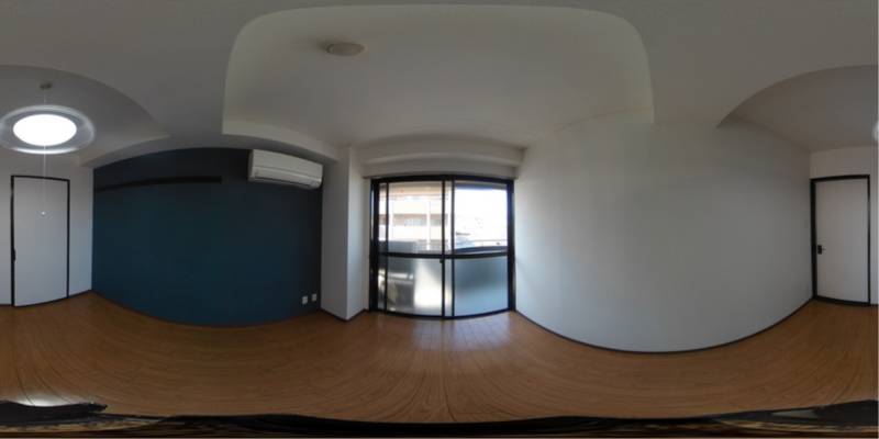 パノラマ画像洋室