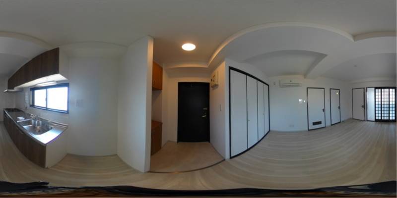 パノラマ画像玄関