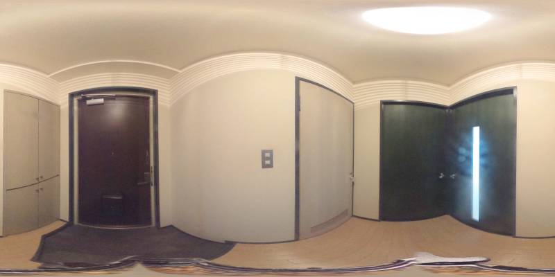 パノラマ画像玄関