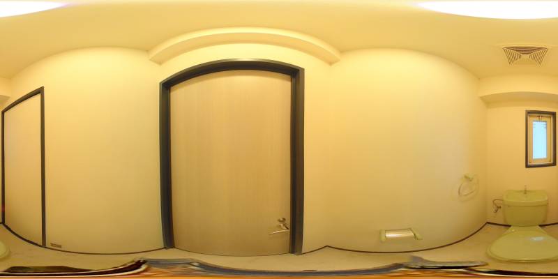 パノラマ画像トイレ