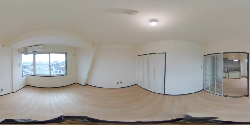 パノラマ画像洋室