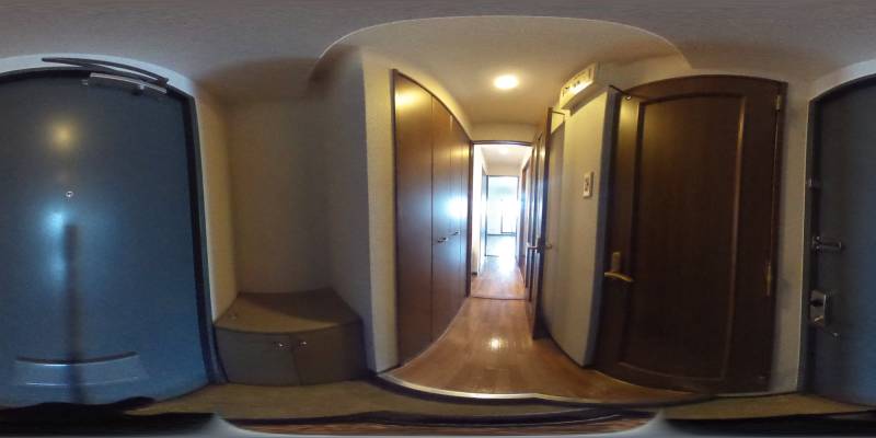 パノラマ画像玄関