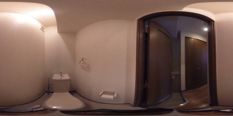 パノラマ画像トイレ