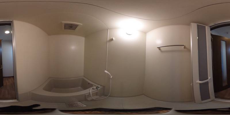 パノラマ画像バスルーム