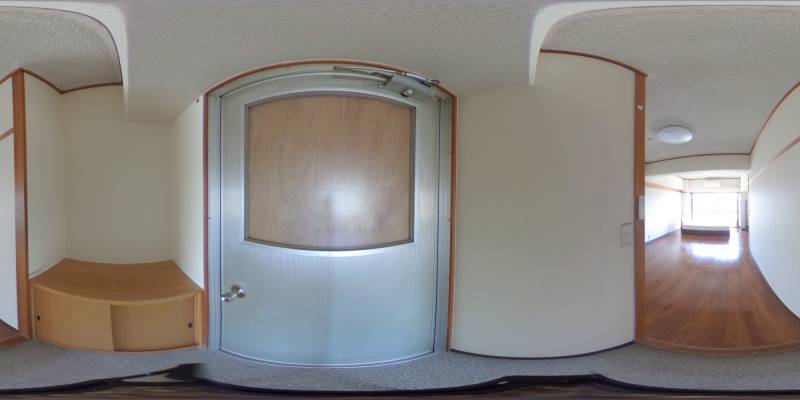 パノラマ画像玄関