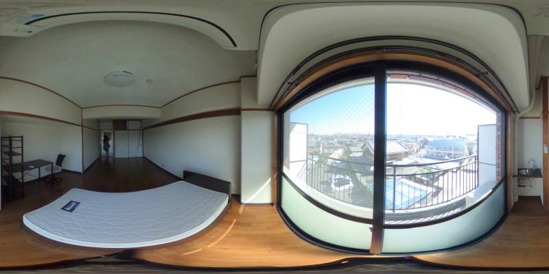 パノラマ画像洋室