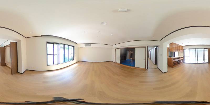 パノラマ画像リビング