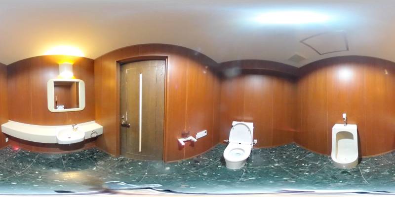 パノラマ画像トイレ