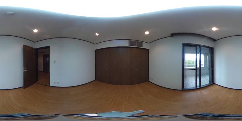 パノラマ画像洋室