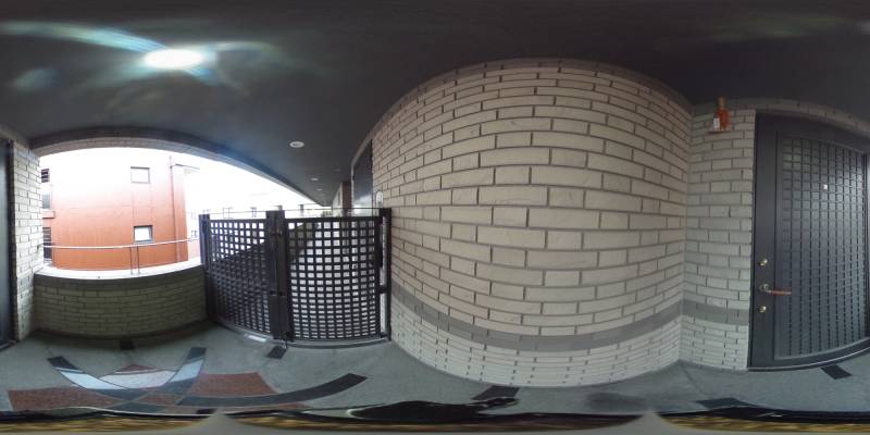 パノラマ画像玄関