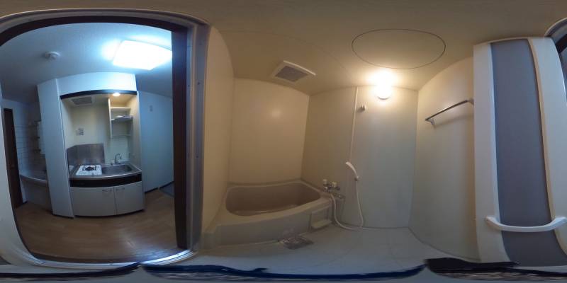 パノラマ画像バスルーム