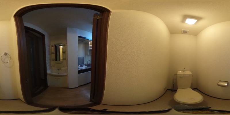 パノラマ画像トイレ