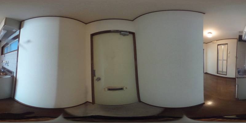 パノラマ画像玄関