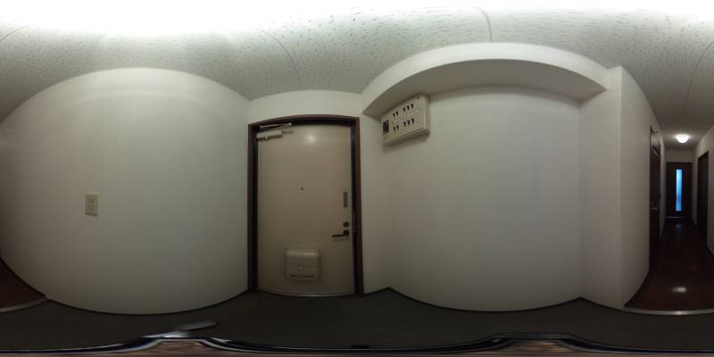 パノラマ画像玄関