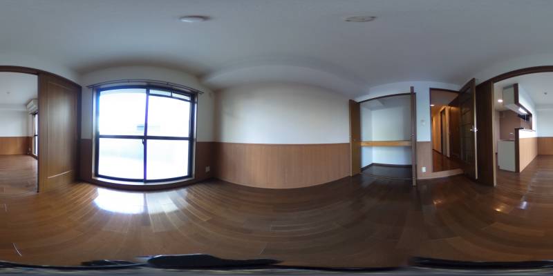 パノラマ画像リビング