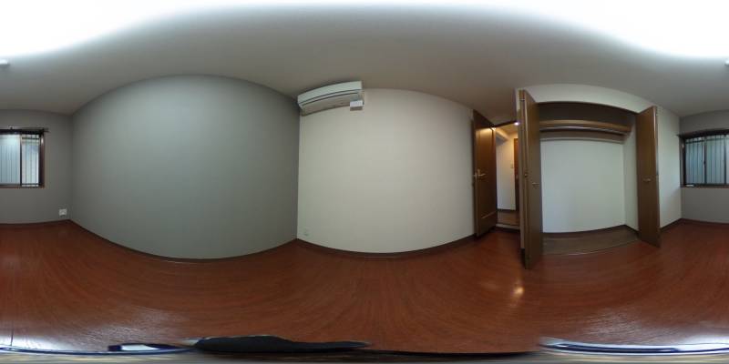 パノラマ画像洋室