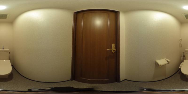 パノラマ画像トイレ