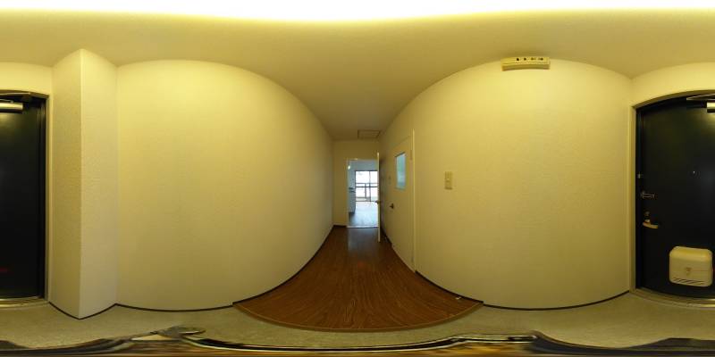 パノラマ画像玄関