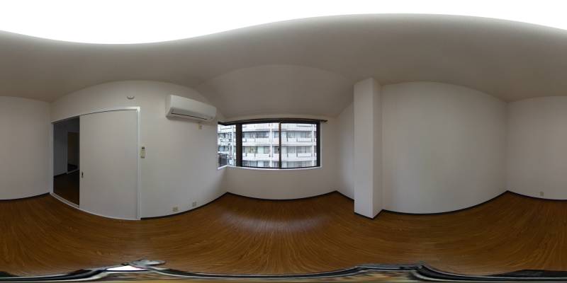 パノラマ画像洋室