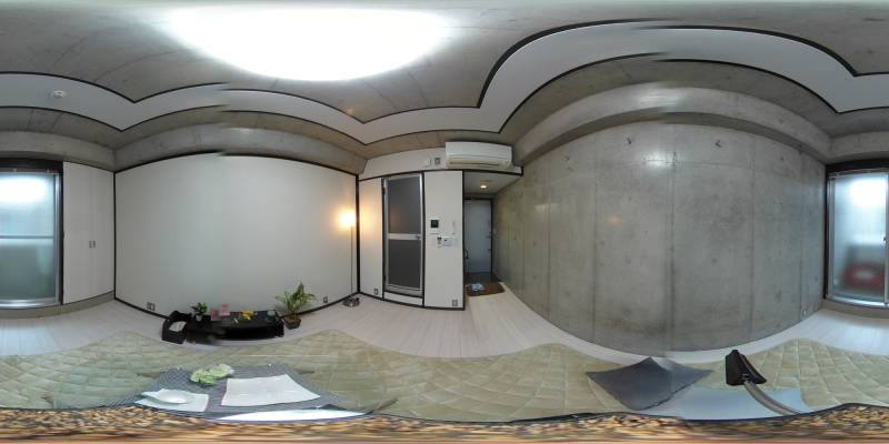 パノラマ画像洋室