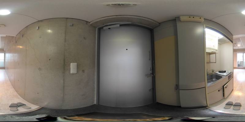 パノラマ画像玄関