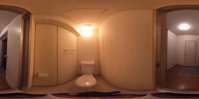 パノラマ画像トイレ