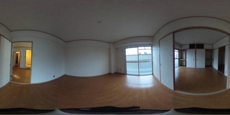 パノラマ画像洋室