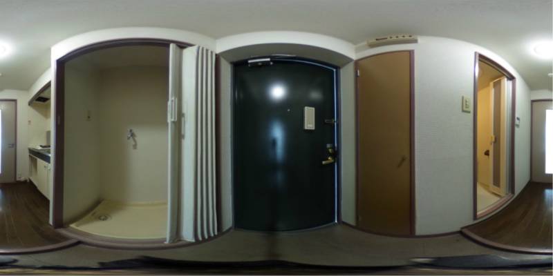 パノラマ画像玄関