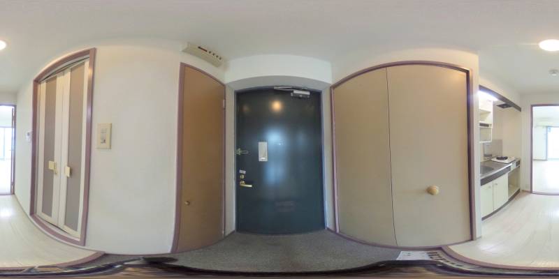 パノラマ画像玄関