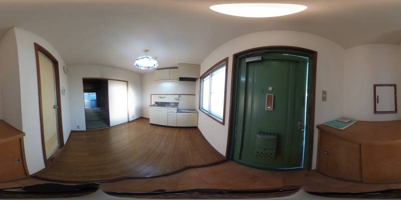 パノラマ画像玄関