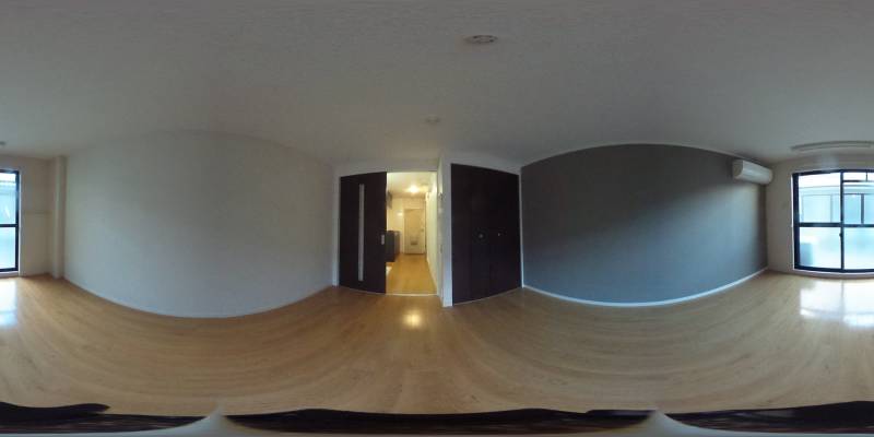 パノラマ画像洋室