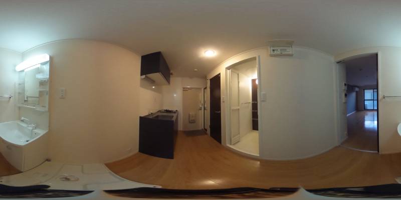 パノラマ画像キッチン