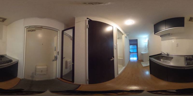 パノラマ画像玄関