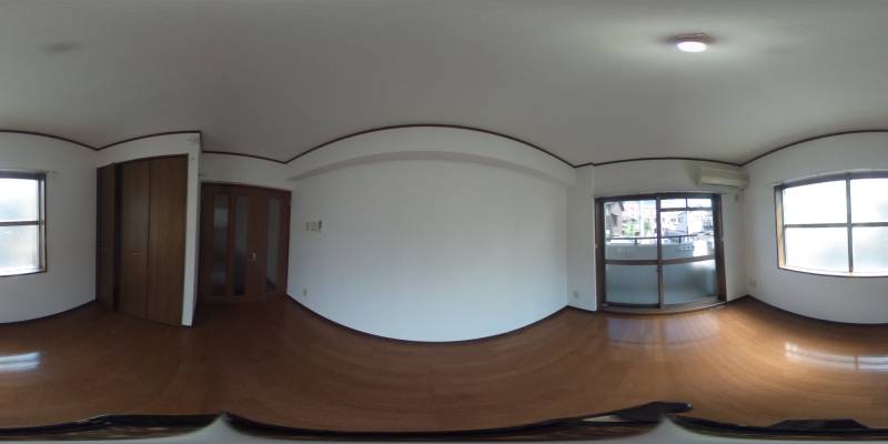 パノラマ画像洋室