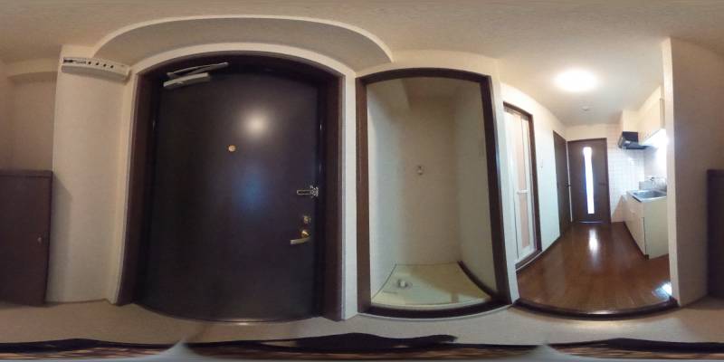 パノラマ画像玄関