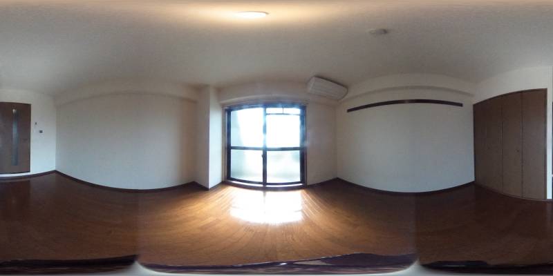 パノラマ画像洋室