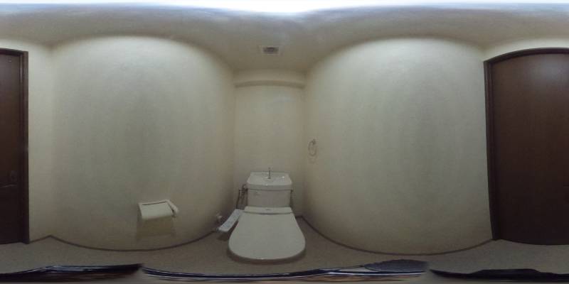パノラマ画像トイレ