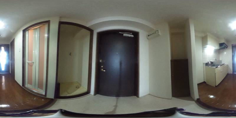 パノラマ画像玄関