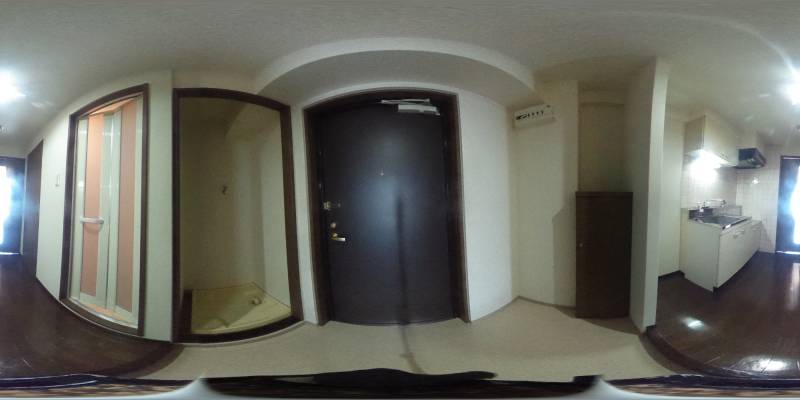 パノラマ画像玄関