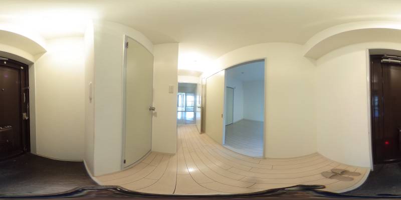 パノラマ画像玄関