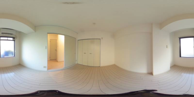 パノラマ画像洋室