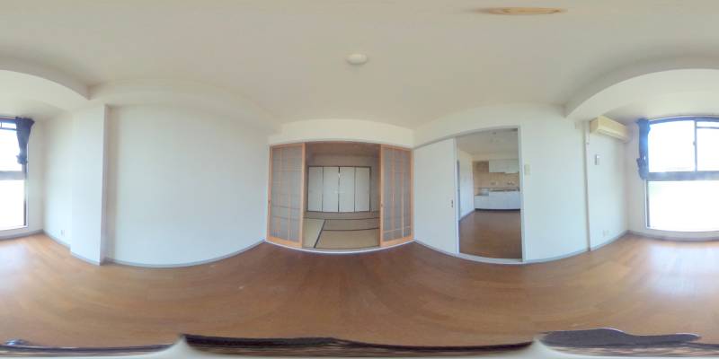 パノラマ画像洋室