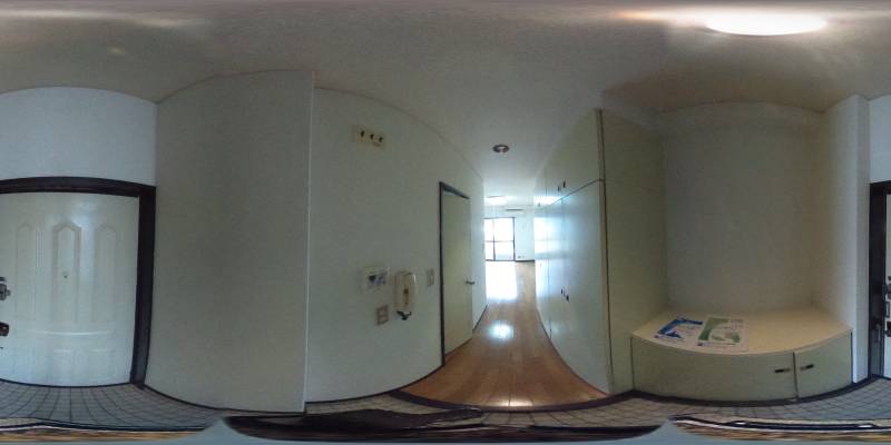 パノラマ画像玄関