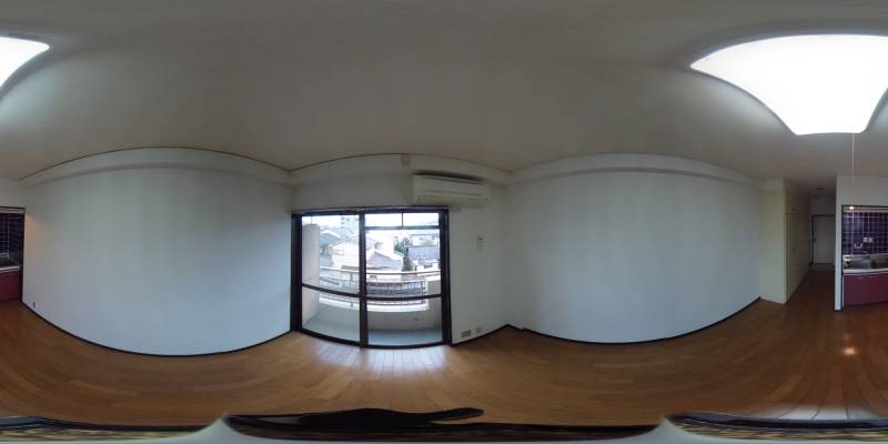 パノラマ画像洋室