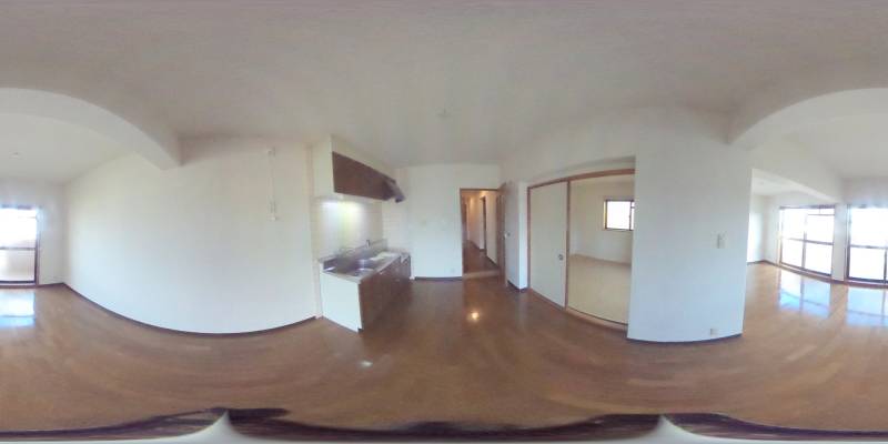 パノラマ画像リビング